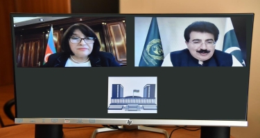 Azərbaycan-Pakistan parlament sədrlərinin videokonfrans formatında görüşü olub - FOTO