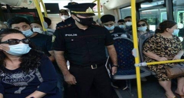 Bakı polisi avtobuslarda reydlər keçirir