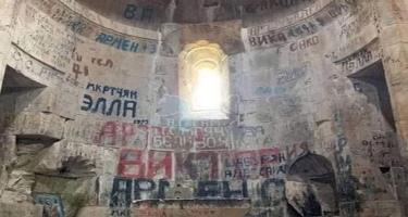 Hadrutdakı alban kilsəsi də erməni vandalizminə məruz qalıb - FOTO