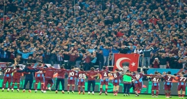 “Qarabağ bizimdir, bizim qalacaq” - “Trabzonspor” azarkeşlərindən dəstək - FOTO