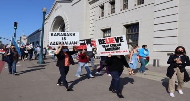 Kaliforniyada erməni terroruna etiraz yürüşü - FOTO