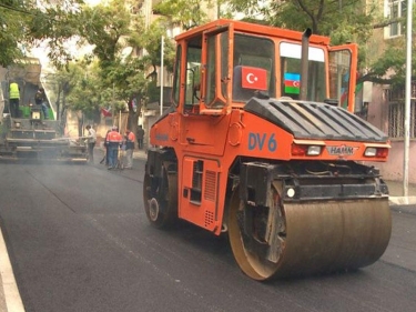 Bakının bu küçəsi əsaslı təmir edilir - FOTO