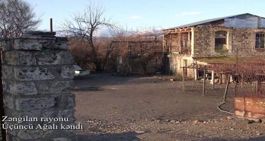 Zəngilan rayonunun Üçüncü Ağalı kəndi - VİDEO - FOTO