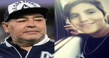 Qadın futbolçu Maradonanın qızı olduğunu iddia edir