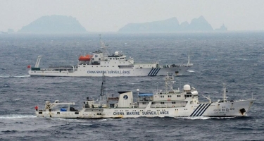 Çinin patrul gəmiləri üç sutkadır mübahisəli Senkaku adaları rayonundadır