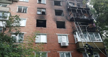 Moskvada yaşayış binasında yanğın: 4 nəfər öldü