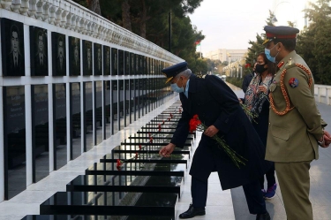 Pakistan HHQ-nin nümayəndə heyəti Azərbaycanda işgüzar səfərdədir - FOTO