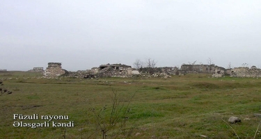 Füzuli rayonunun Ələsgərli kəndi - VİDEO - FOTO