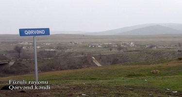 Füzuli rayonunun Qərvənd kəndi - FOTO - VİDEO