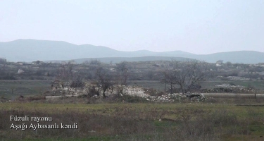 Füzuli rayonunun Aşağı Aybasanlı kəndi - VİDEO - FOTO