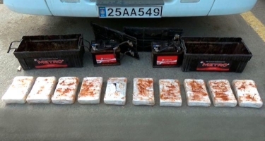 Astara gömrük postunda avtomobildə 21 kq narkotik aşkar edildi - VİDEO