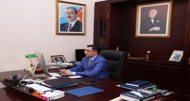 Rektor Elmar Qasımov Prezident təqaüdçüləri ilə onlayn görüş keçirib - FOTO