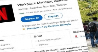 Netflix Türkiyə üzrə rəhbər şəxs axtarışındadır - Tələblər
