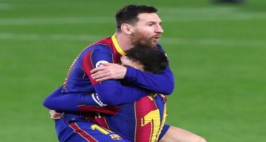 Messi şəxsi rekordunu yenilədi