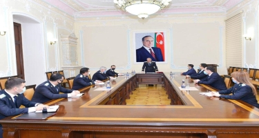 Kamran Əliyev hakim təyin edilən prokurorluq işçiləri ilə görüşüb - FOTO