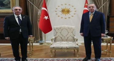 Türkiyə Prezidenti Kamran Əliyevi qəbul edib