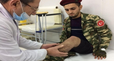 Qazi Murad Həsənov yüksək texnologiyalı protezlə təmin edilir