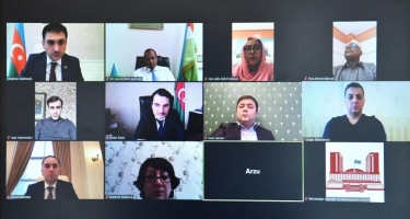 Azərbaycan və Cibuti deputatlarının iştirakı ilə Xocalı soyqırımı ilə bağlı videokonfrans keçirilib - FOTO