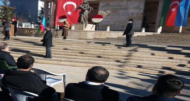 Ankarada Xocalı soyqırımı qurbanlarının xatirəsi yad edilib - FOTO