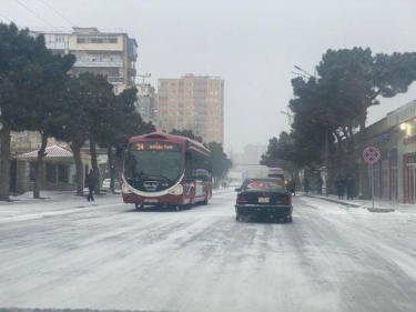 BNA yollardakı vəziyyətlə bağlı açıqlama yaydı - FOTO