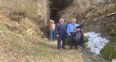 Media nümayəndələri Azıx mağarasında olublar - FOTO