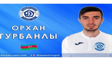 Azərbaycanlı futbolçu rəsmən Moldova klubunda