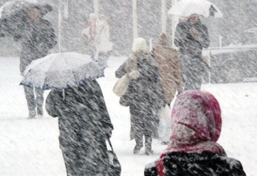 Əhaliyə hava XƏBƏRDARLIĞI: Güclü külək, qar olacaq