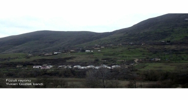 Füzuli rayonunun Yuxarı Güzlək kəndi - VİDEO
