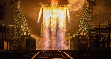 “Soyuz” raketi fəzaya buraxıldı