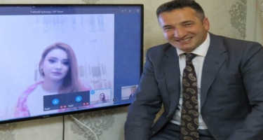 Türkiyədən Azərbaycana online bağlantı: internet üzərindən nişan mərasimi təşkil edildi - FOTO
