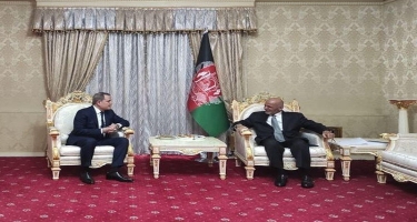 Ceyhun Bayramov Əfqanıstan Prezidenti ilə görüşüb - FOTO