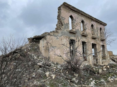 Ağdamda işğaldan azad olunmuş ərazilərə keçməyə cəhd göstərən şəxs saxlanıldı