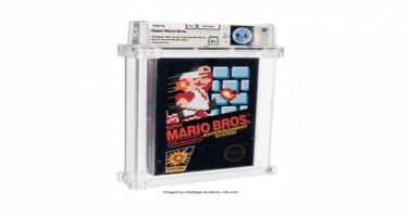 “Super Mario Bros.” oyununun nadir nüsxəsi 660 min dollara satılıb