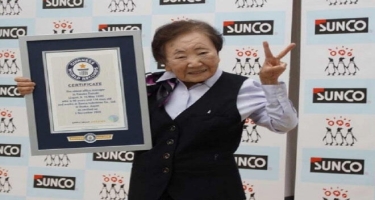 Yaponiyada 90 yaşlı qadın dünyanın ən yaşlı ofis meneceri elan edilib