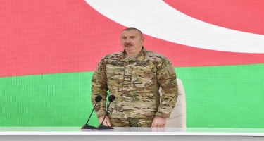 Prezident İlham Əliyev: Hərbi Qənimətlər Parkına gələn hər bir insan Ordumuzun gücünü görəcək