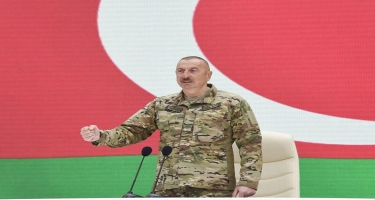 Azərbaycan Prezidenti: Bu gün Ermənistanda bəzi revanşist qüvvələr də bilməlidir, dəmir yumruq yerindədir