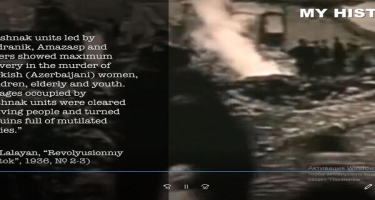 Kanadada qondarma erməni soyqırımı haqqında videomaterial hazırlanıb - FOTO