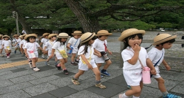 Yaponiyada uşaqların sayı son 40 ilin ən aşağı həddinə düşüb