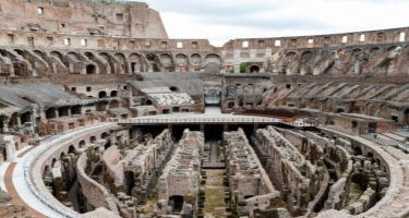Roma Kolizeyinin arenası yüksək texnologiyalar əsasında bərpa olunacaq - FOTO