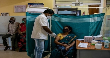 Hindistanda koronavirusa gündəlik yoluxma azaldı