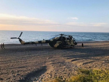 Azərbaycan hərbi helikopteri Türkiyədə təcili eniş etdi