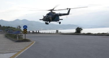 Azərbaycanın Türkiyədə məcburi eniş edən “Mİ-17” helikopterinin  nasazlığı aradan qaldırılıb - FOTO