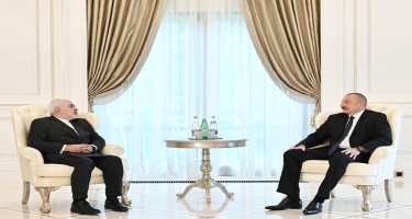 Prezident İlham Əliyev İranın xarici işlər nazirini qəbul edib