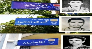 Tehranda üç küçəyə ermənilərin adları verildi
