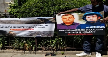 Nyu-Yorkda minaya düşərək həlak olan azərbaycanlı jurnalistlər yad edilib - FOTO