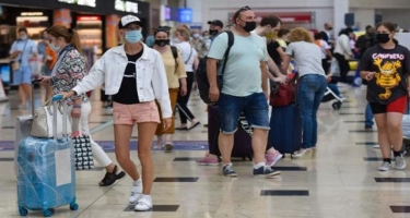 Türkiyəyə turist axını sürətlə artır