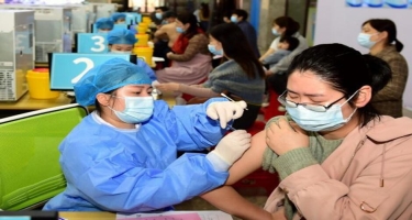 Çində vurulan COVID vaksinlərinin sayı 1,3 milyard dozaya çatıb