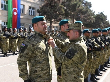 Təltif edilmiş sərhədçilərə orden və medallar təqdim olunub