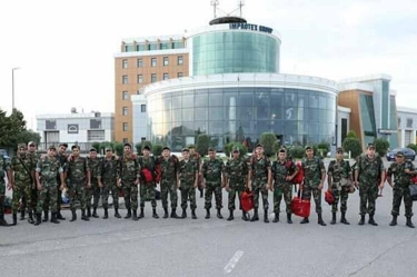 Azərbaycandan daha 220 yanğınsöndürən Türkiyəyə yollandı - FOTO