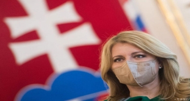 Slovakiya Prezidenti koronavirusa qarşı peyvənd olunanlara təşəkkür edib